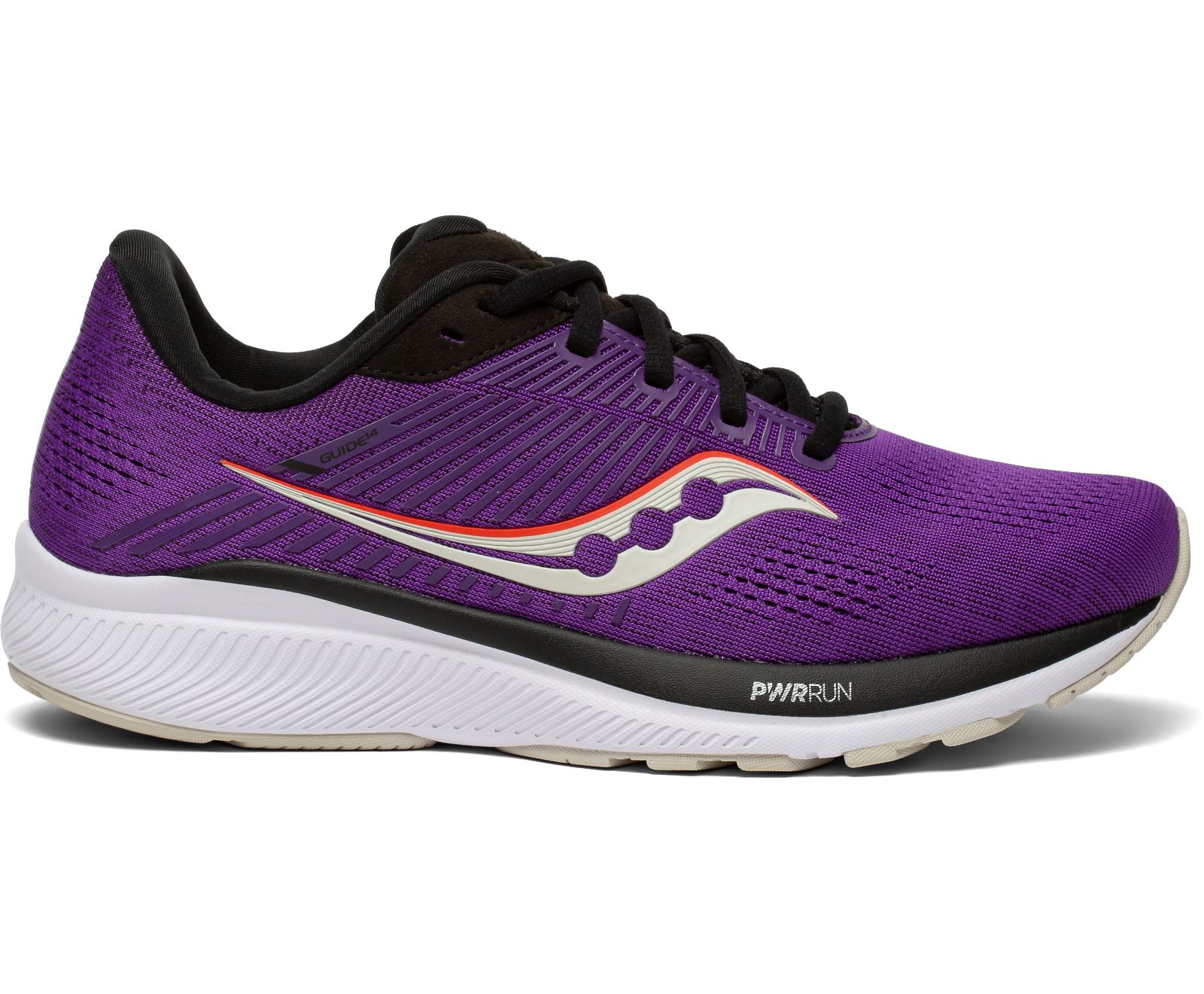 Women\'s Saucony Guide 14 Running Shoes Purple / Grey | Singapore 138ILHS